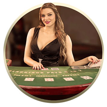 A live Blackjack interactive experience