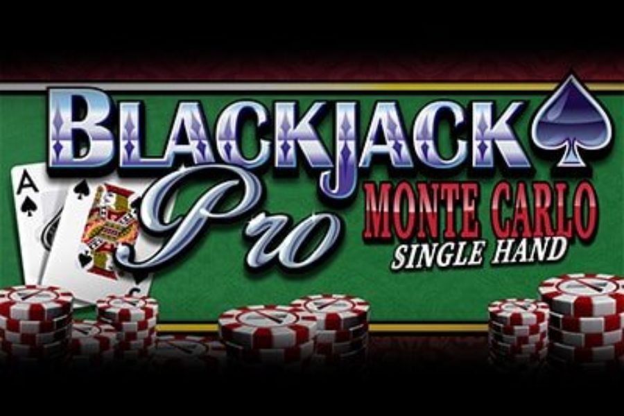 BlackjackPro MonteCarlo Single hand