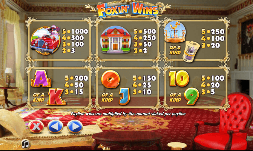 Foxin Wins Casino