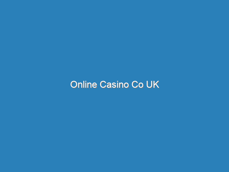 Online Casino Co UK