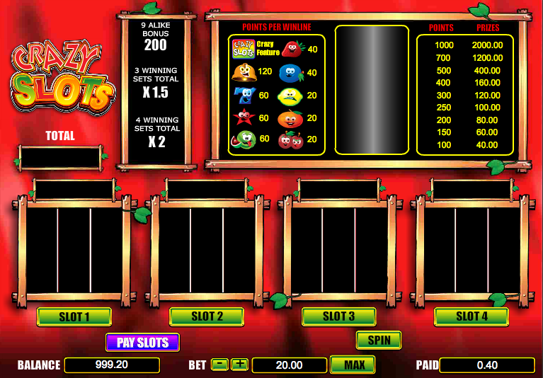 Slot Crazy Slots