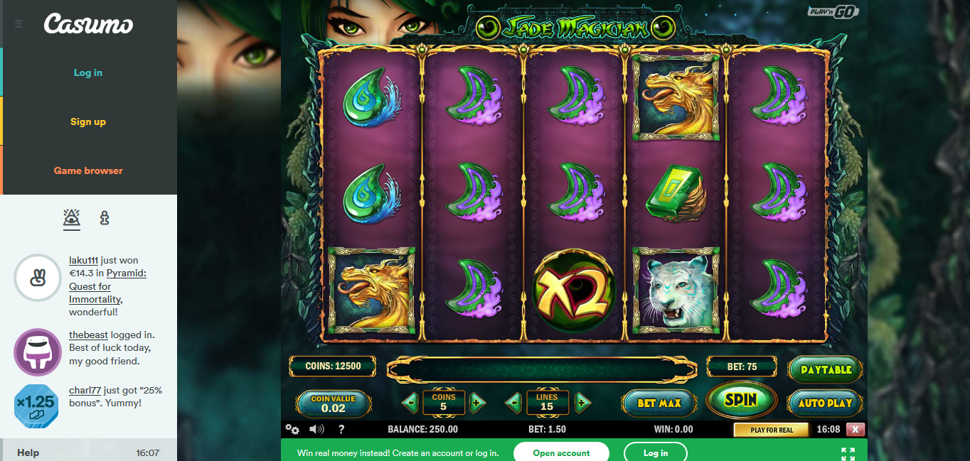 Casumo Casino Slots