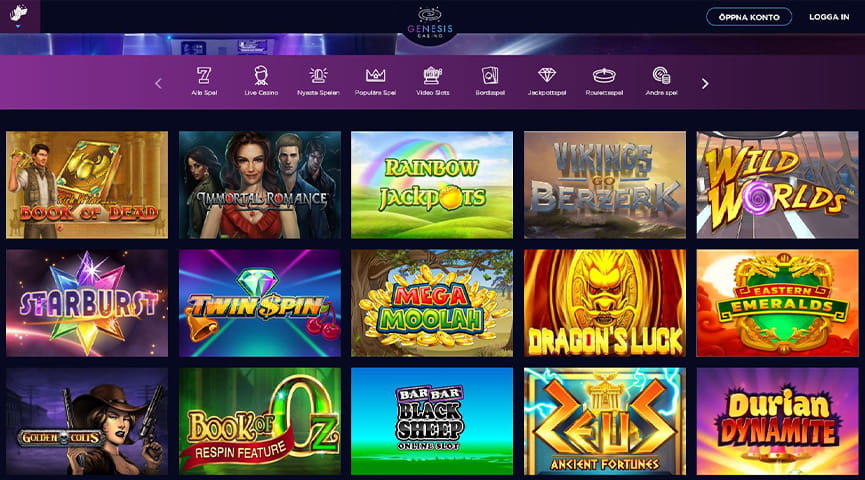 Genesis Casino Slots