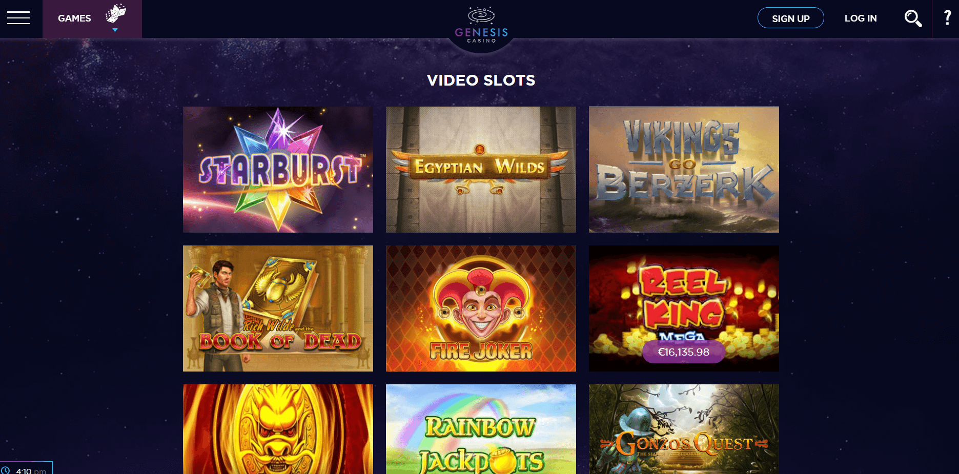 Genesis Casino Slots