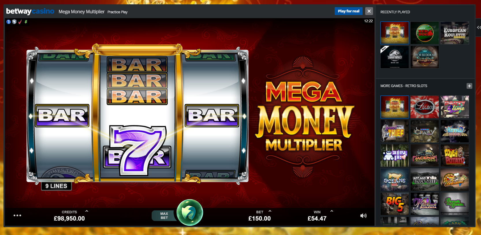 Betway Casino Slots